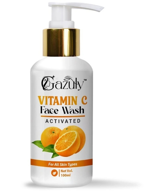 GAZULY Vitamin C Face Wash Gel For Men & Women, 100 ml (Pack Of 1)