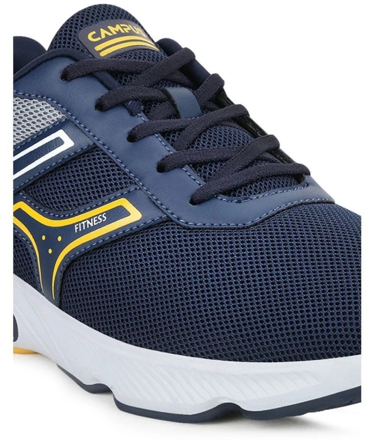 Campus - HURRICANE Navy Mens Sports Running Shoes - None