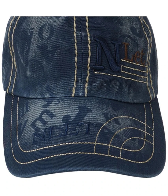 PENYAN Blue Cotton Mens Cap ( Pack of 1 ) - Blue