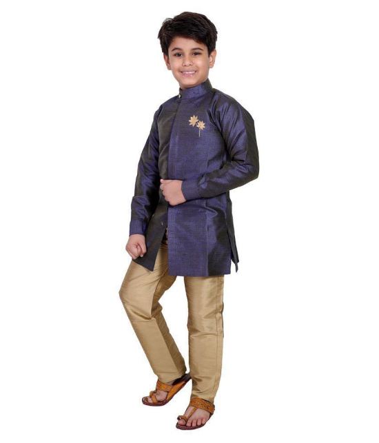 Fourfolds Ethnic Wear Kurta Pyjama Set for Kids and Boys_FE726 - None