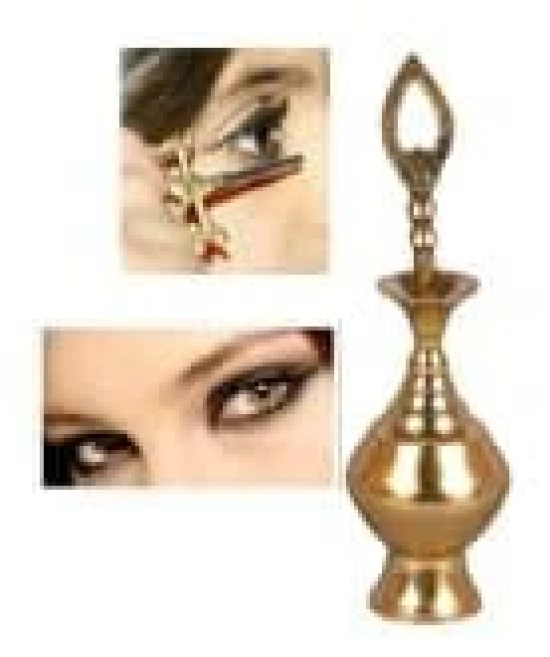 Mii Art brass surmedani with surma use in eyes muckap[size-13cm]1pes