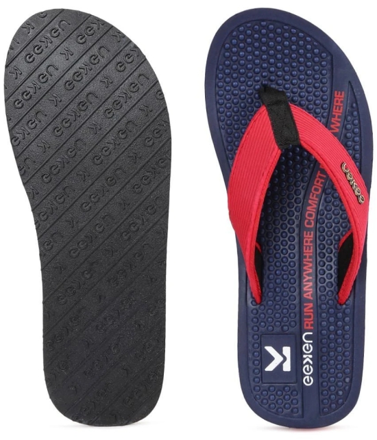 Paragon - Navy Mens Thong Flip Flop - None