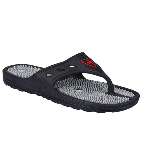 UniStar Trendy Black Slippers - 4