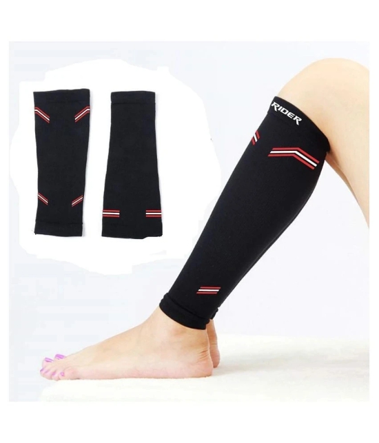 Just Rider Black Calf Support - L