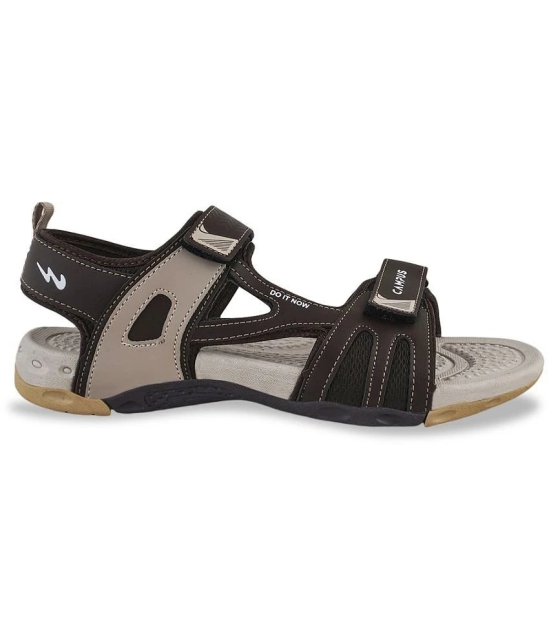 Campus - Brown Mens Floater Sandals - None