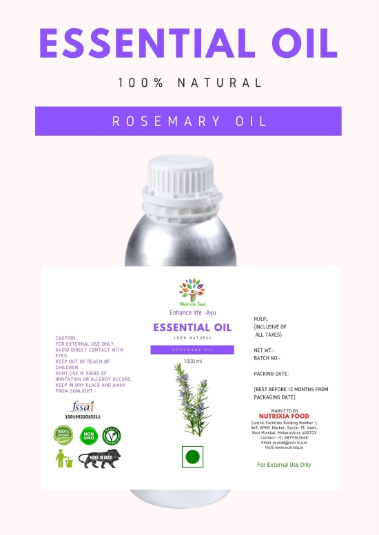 Rosemary Oil - 1 Liter