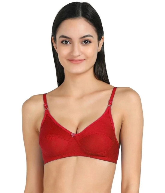 Kiran Enterprises Multicolor Cotton Non Padded Womens Everyday Bra ( Pack of 2 ) - None