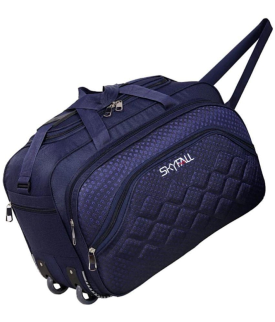 SKYFALL - Blue Nylon Duffle Trolley - Onesize