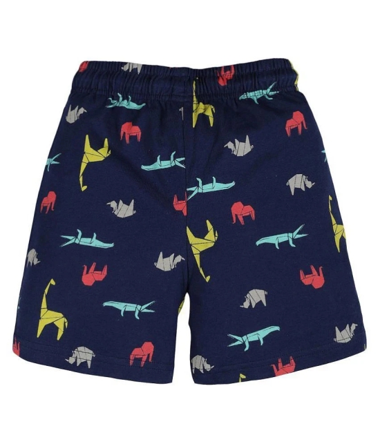 Plum Tree Boys Animal Print shorts ( Pack of 2) - None