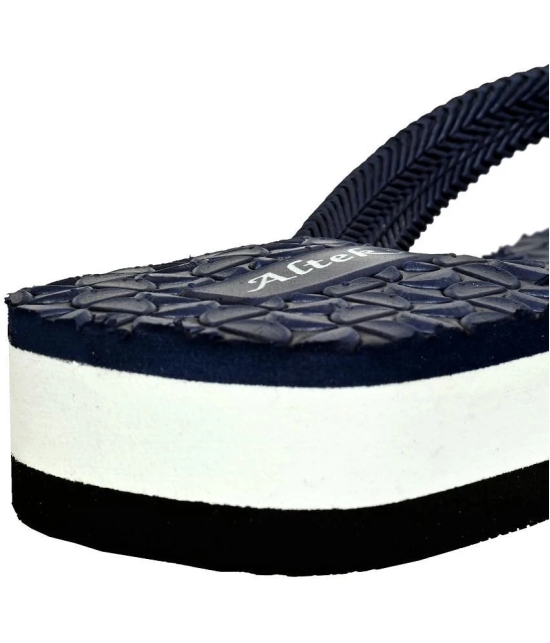 Altek Navy Blue Womens Flip Flop - None