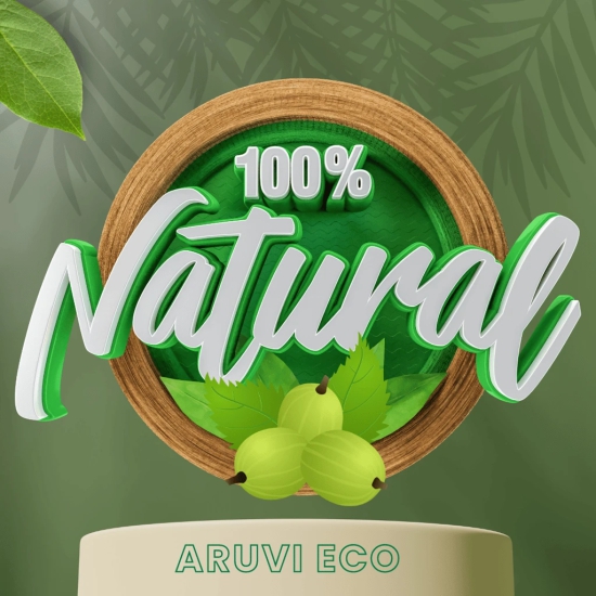 Organic Dried Amla - 100% Natural, Directly Produced from Our Garden, Rich in Vitamin C, No Artificial Flavors or Colors, No Preservatives - 100g