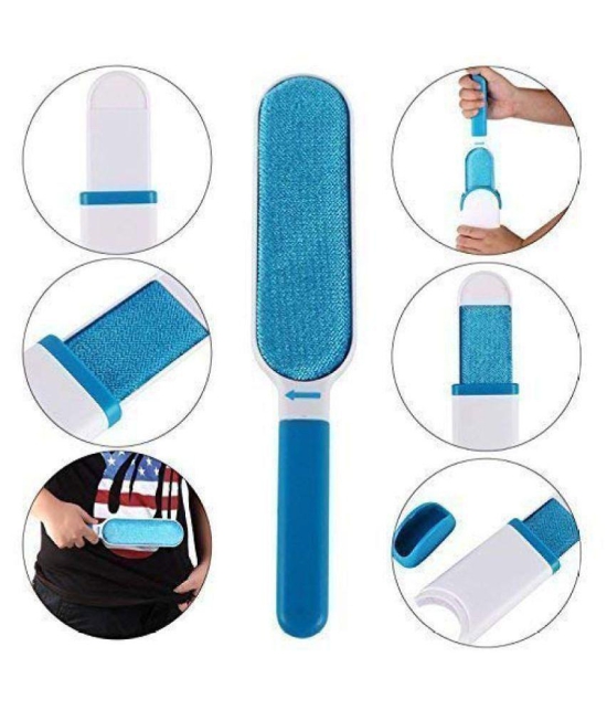 Gatih Pet Hair, Dust, Lint Remover for Clothing & Furniture - Double Sided, Self-Cleaning & Reusable Washable Pet Fur and Lint Remover Brush from Clothing and Sofa Cleaning Brush - Medium