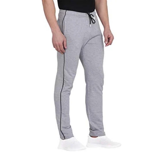 London Hills Mens Regular Fit Soft and Strong Trackpants | Solid Track Pants for Men | Striped Track Pants for Men (Pack of 1)