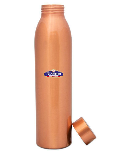 APEIRON Ayurveda Copper 1000 mL Water Bottle set of 1 - Copper