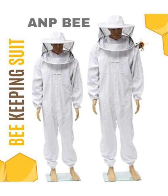 ANP BEE White Safety Jacket