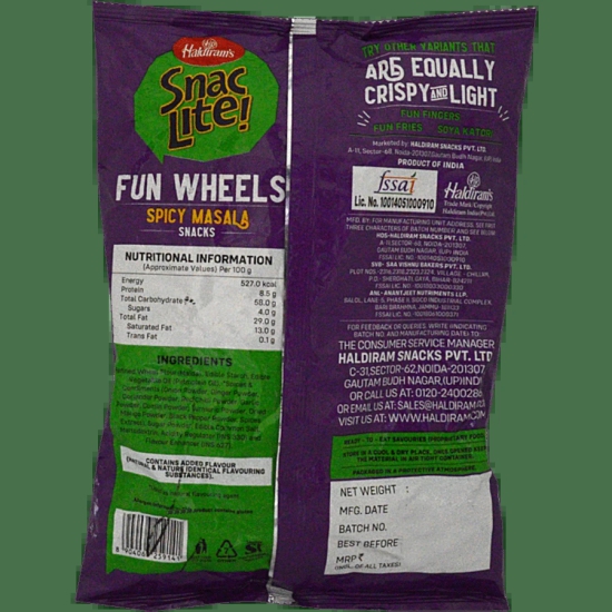 Haldiram's Fun Wheel, 85 G