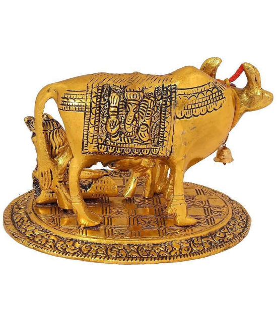 TISYAA - Brass Cow and Calf Idol ( 13 cm )