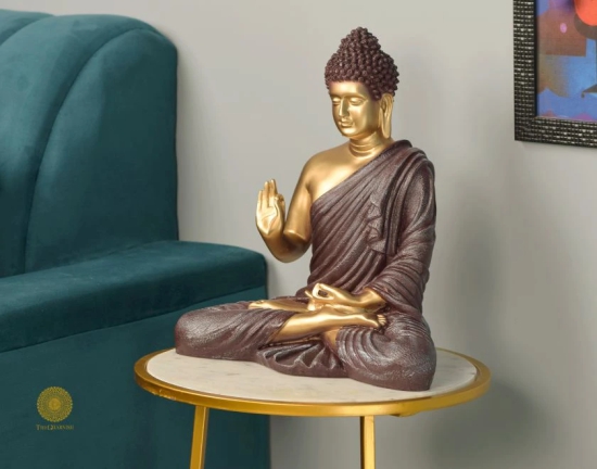 Lord Buddha Statue-Brown