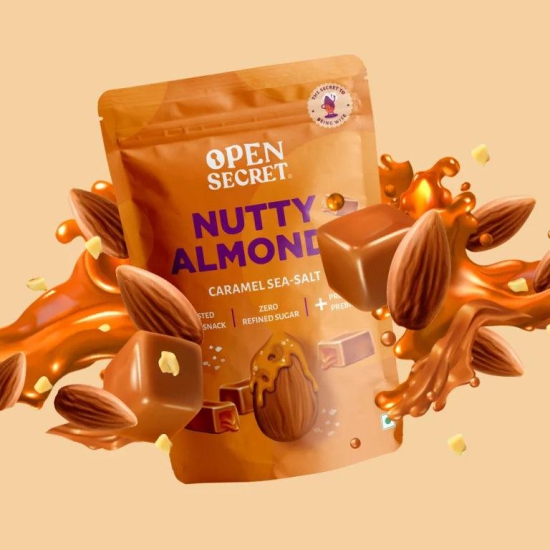 Open Secret Nutty Almonds (Caramel Sea Salt) - 135g