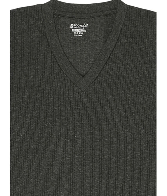 Bodycare Woollen Mens Thermal Tops ( Charcoal ) - None