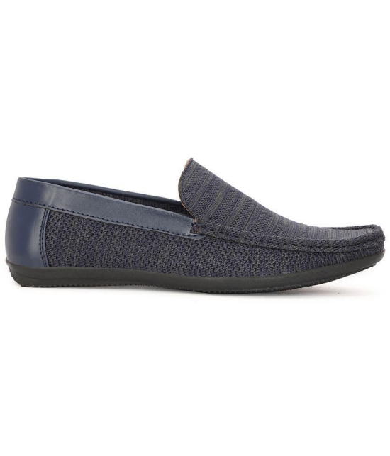 Buxton Blue Mens Slip on - 7