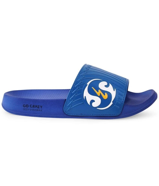 Campus - Navy Blue Mens Slide Flip Flop - None