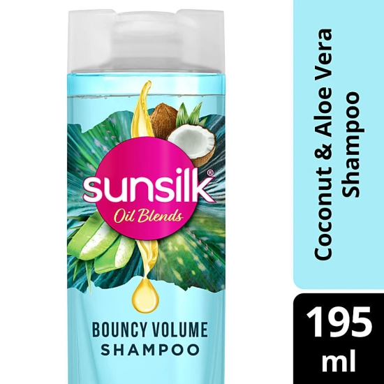 Sunsilk Coconut Water & Aloevera Shampoo, 195 ml