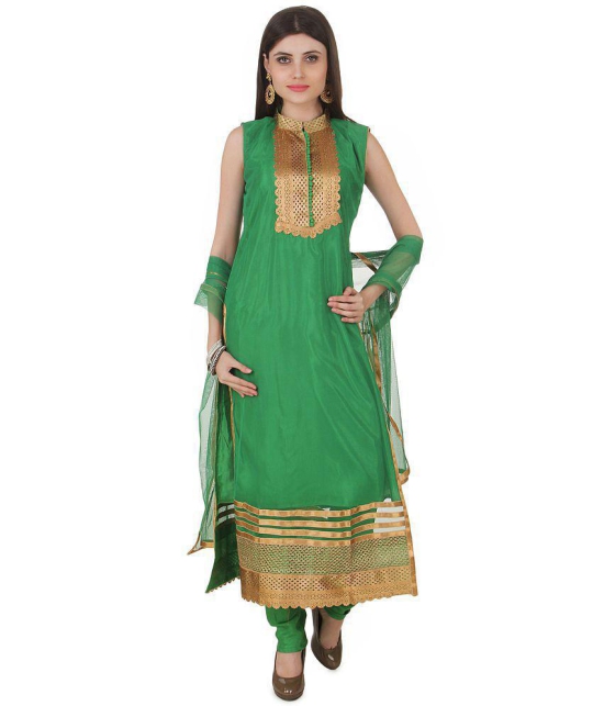 Fasense Green Net Stitched Suit - M