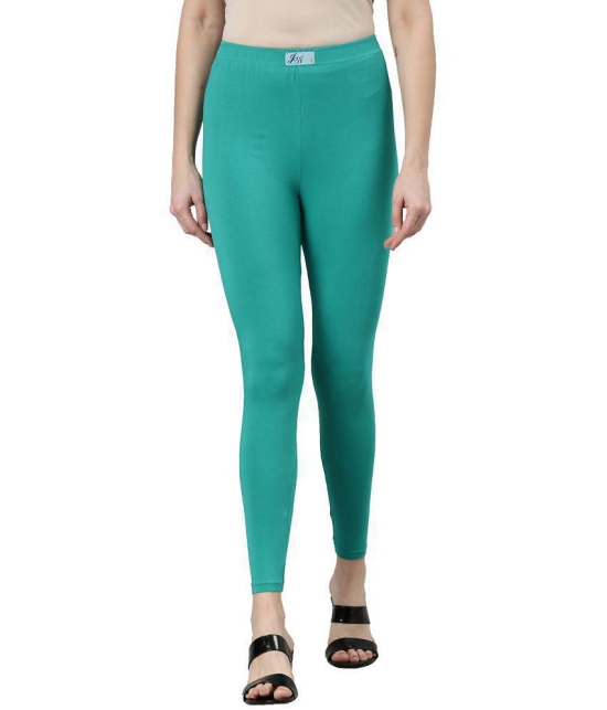 Jcss - Mint Green Lycra Women's Leggings ( Pack of 1 ) - None