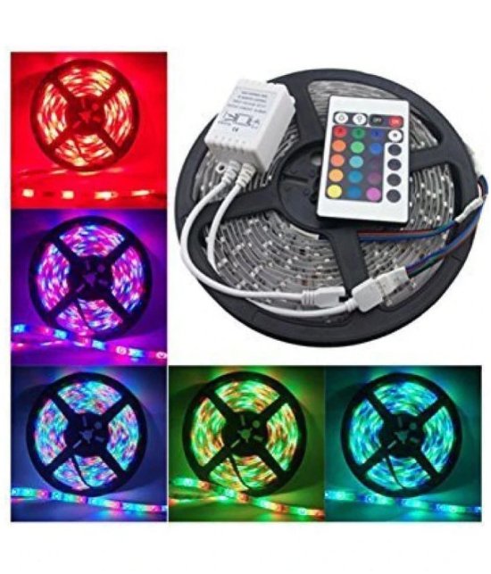 vksolutions Multi LED Strip Light 5 Meter - Pack of 1