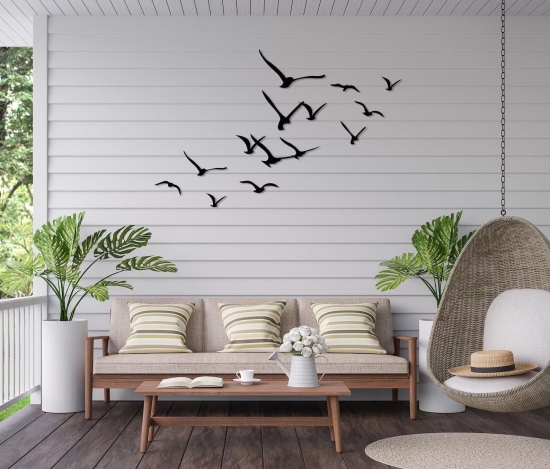 Flock of Birds  Wall Art