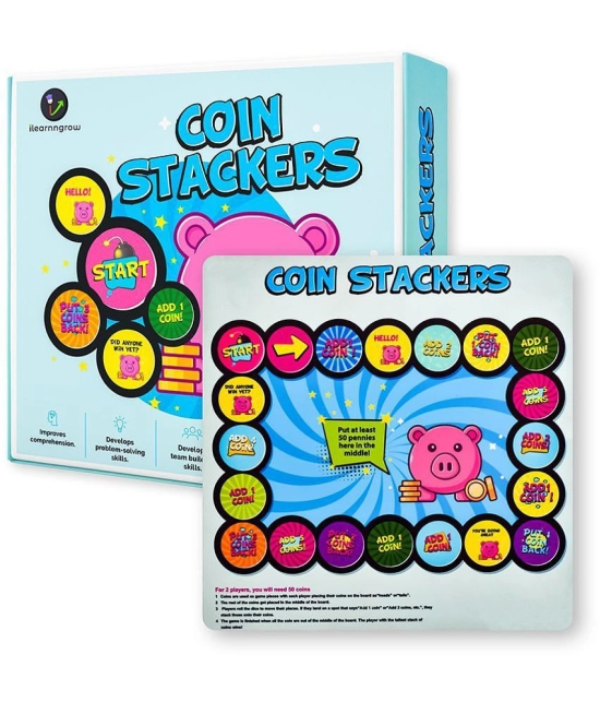 ilearnngrow Coin stacker - Multicolor