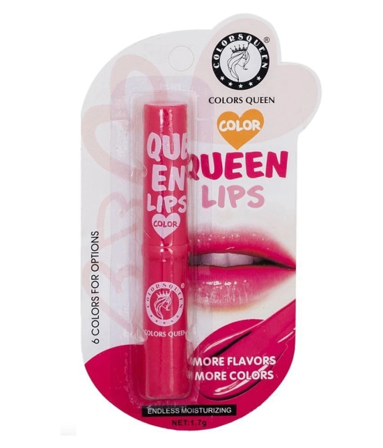 Colors Queen Lip Matte 2 in 1 Lipstick With Queen Lips Lip Balm (Pack of 2) Sharbati Pink