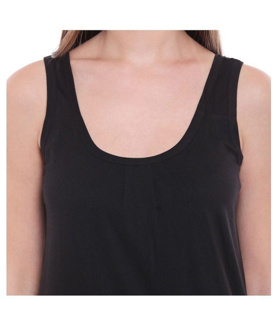 Bodycare Cotton Camisoles - Black - S