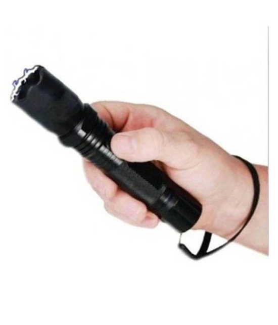 Home Story Rechargeable Taser Heavy Duty Stun Baton - Self Defence Women Safety (Stun Baton + Led Flashlight)