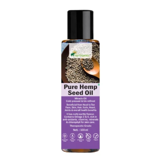 Teja Organics Pure Hemp Seed Oil 100 ml