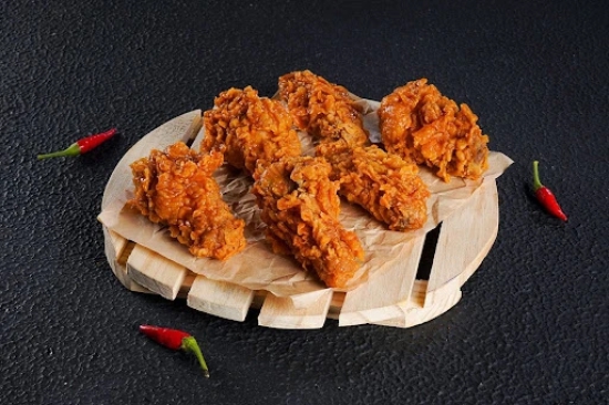 Spicy Buffalo Chicken Wings (6Pcs)