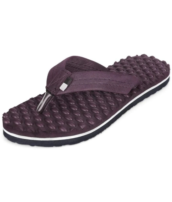 DOCTOR EXTRA SOFT - Brown Women's Massage Flip Flop - None