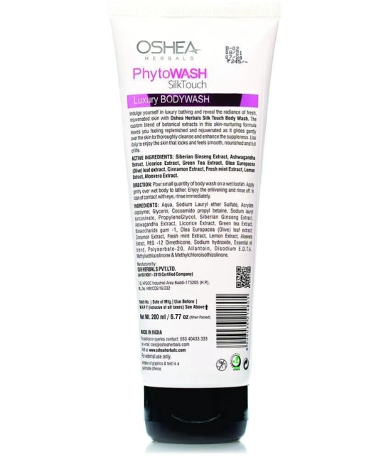 Oshea Herbals Phytowash Silk Touch Luxury Body wash 200milliliter