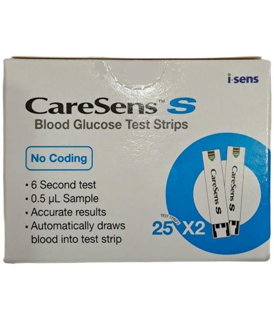 CareSens S 50 Test Strips - Expiry:03/2024 31-50 Strips