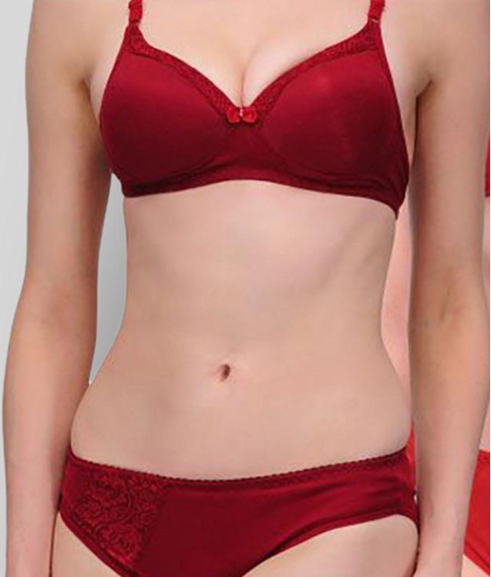 Softskin Cotton Bra and Panty Set - 36B