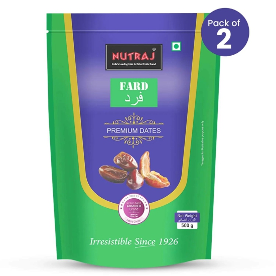 Nutraj Fard Dates 500gm 500g (Pack of 3)