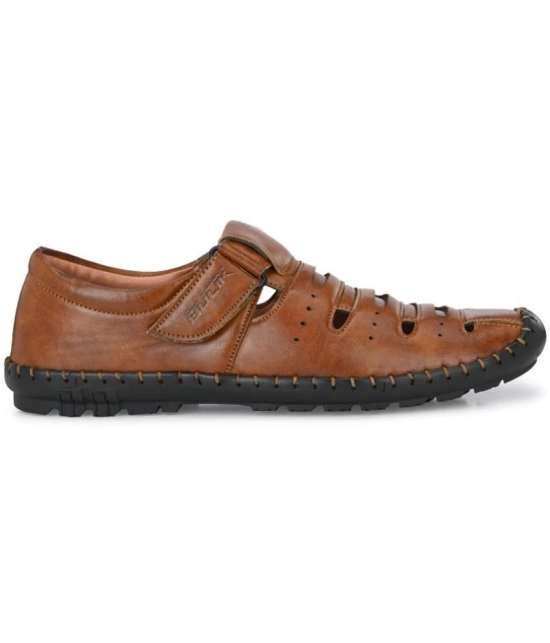 Bucik - Brown Mens Sandals - None