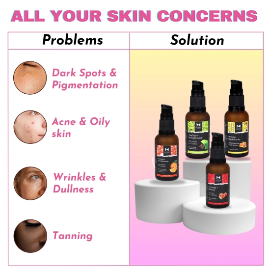 Face Serum For All Your Skin Concerns + FREE Face Roller-Skin Brightening