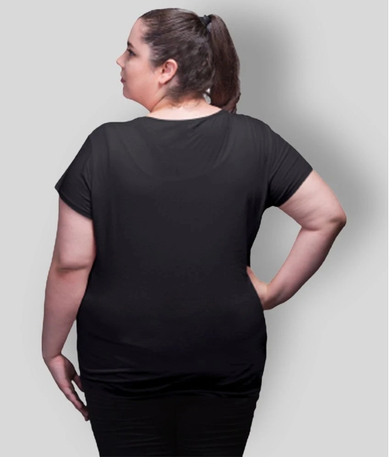 Neo Garments - Black Cotton Regular Fit Womens T-Shirt ( Pack of 1 ) - 6XL