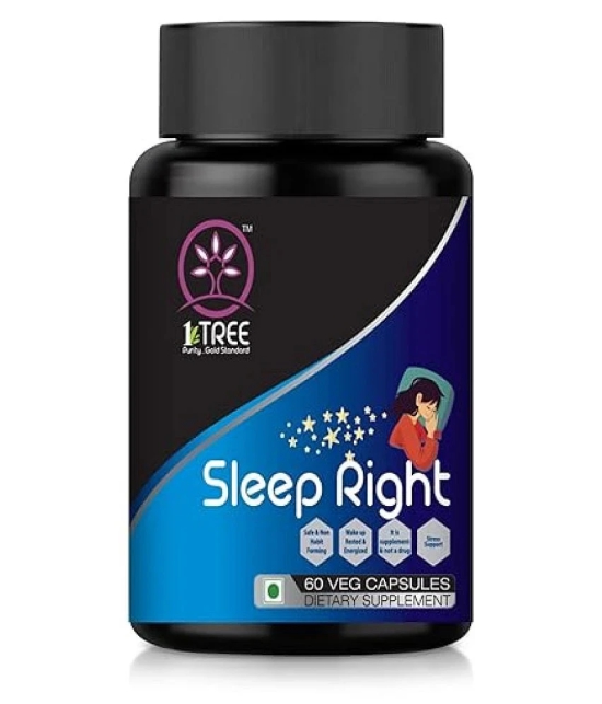 1 Tree Sleep Right Capsule 60 gm Pack of 1