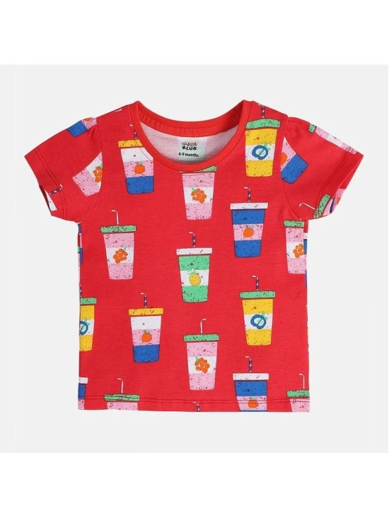 MINI KLUB Pack of 3 Baby Girls Cotton Top ( Multi ) - None