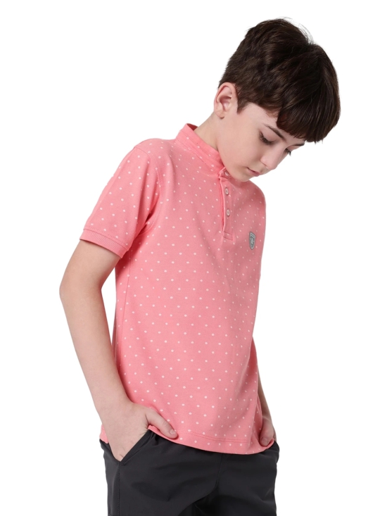 Octave Boys Henley Neck Pockets T-Shirt