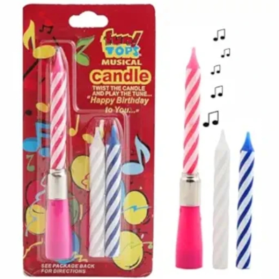 Happy Birthday Music Candle