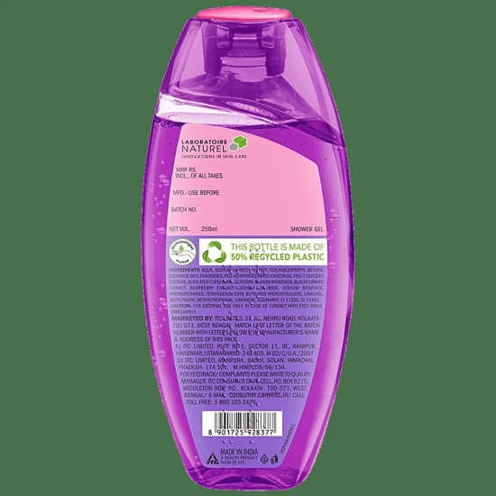 Fiama Shower Gel - Blackcurrant & Bearberry, 250 Ml